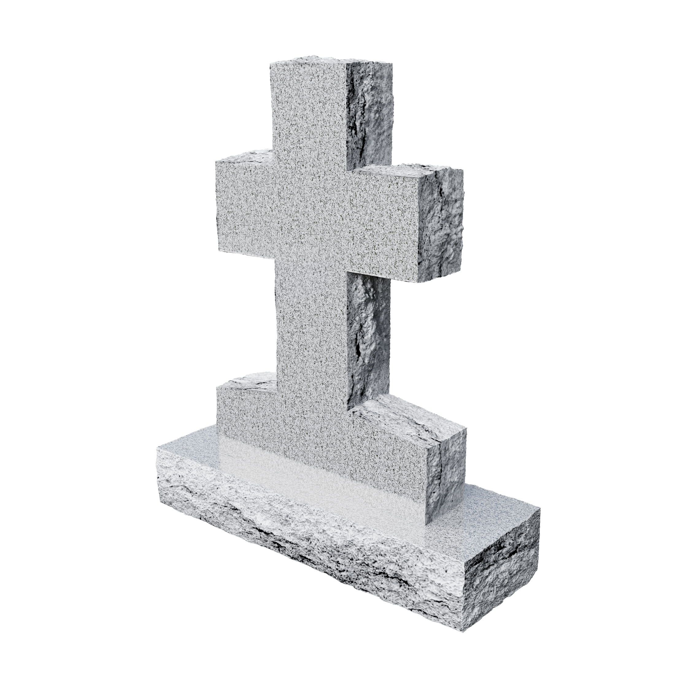 UPRIGHT CROSS (GRAY)
