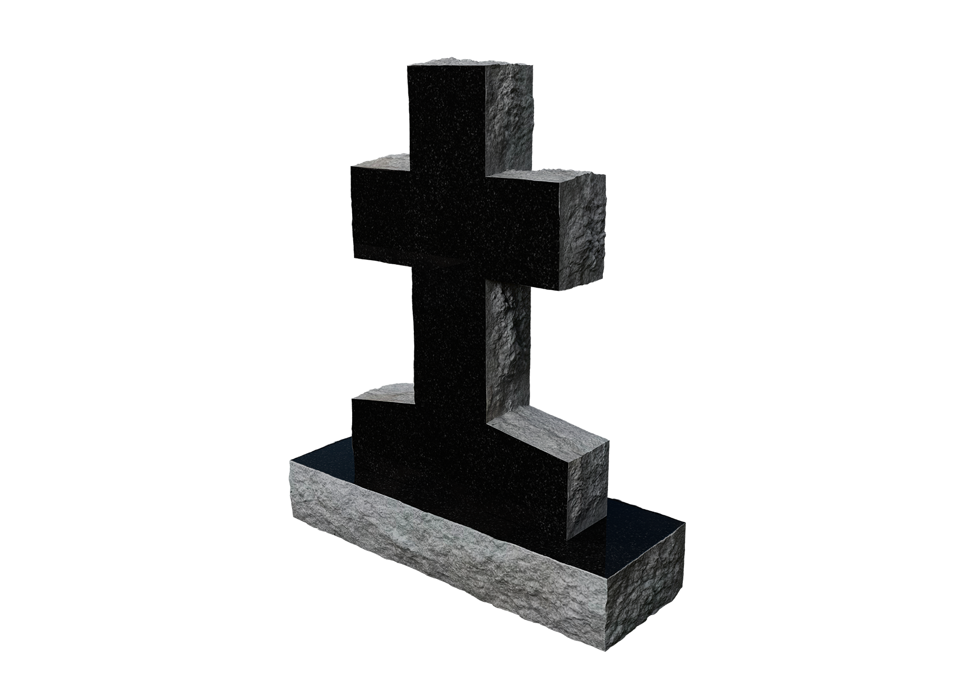 UPRIGHT CROSS (BLACK)