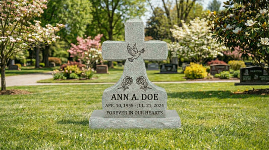 UPRIGHT CROSS (GRAY)