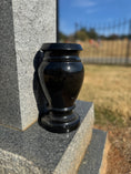 Load image into Gallery viewer, Round granite vase
