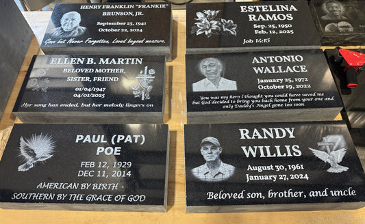 SMALL FLAT MARKER 16" x 8"