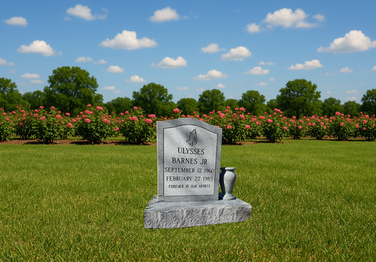 Small Upright Headstone