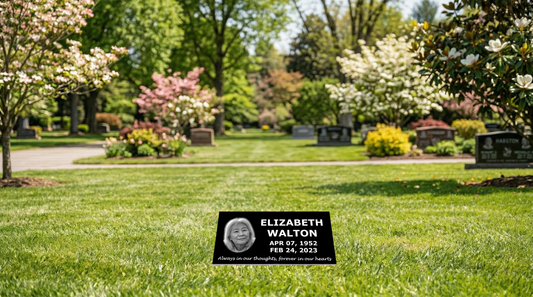 SMALL FLAT MARKER 16" x 8"